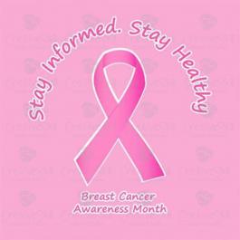 Breast Cancer - Pink Ribbon Vector Art