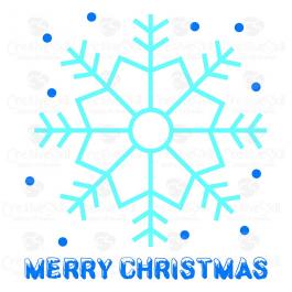 Merry Christmas Snow | Vector Art & Graphics | Cre8iveSkill