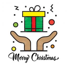 Merry Christmas Gifts | Vector Art & Graphics | Cre8iveSkill