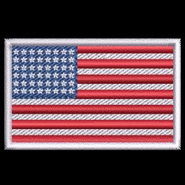 American Flag Embroidery Design | Patriotic | Cre8iveSkill