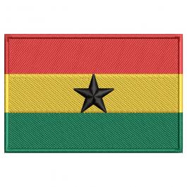 Ghana Flag Embroidery Design | Cre8iveSkill