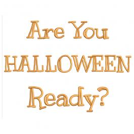 Are You Halloween Ready