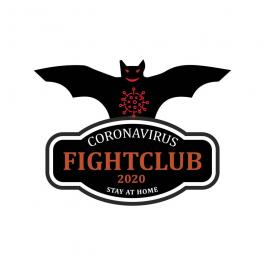 CoronaVirus-FightClub-01 Vector Graphic Design | Cre8iveSkill