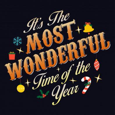 Most Wonderful Time -Typography