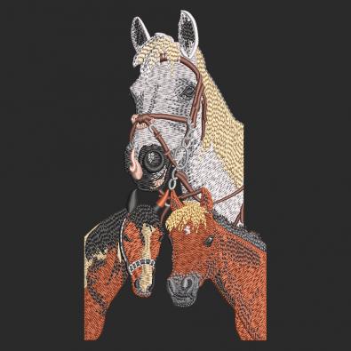 Horse Embroidery Design