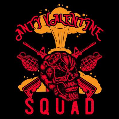 Anti Valentine Day Squad Vector Art