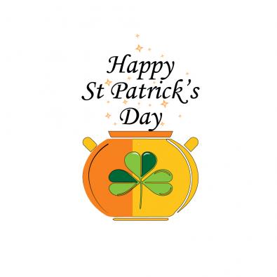 Vector Art: Happy ST Patrick Day