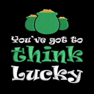 Cre8iveSkill's Embroidery Design st Patrick Quotes