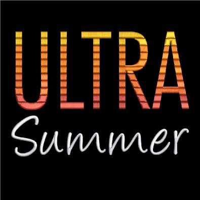 Embroidery Design: Ultra Summer