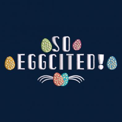 Cre8iveSkill's Easter free Embroidery Design Eggcited Eggs