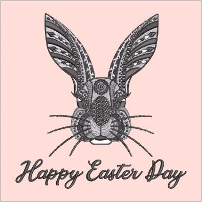 Cre8iveSkill's Embroidery Design Easter Rabbit