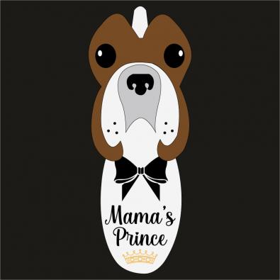 Mama's Prince Vector Art Design