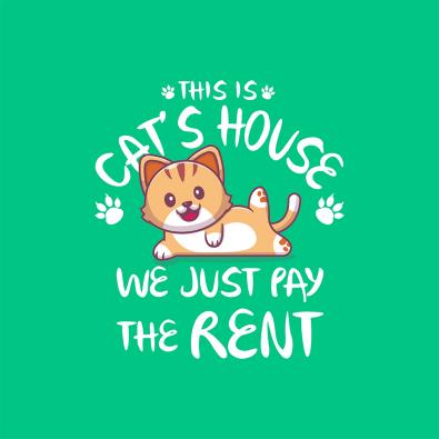 Pay the rent vector design