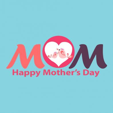 Moms Day Vector Art Design