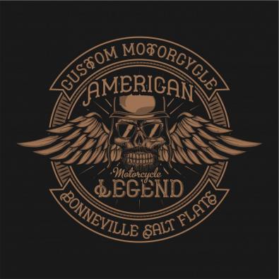 Vector Design: American Legends Motorcycle
