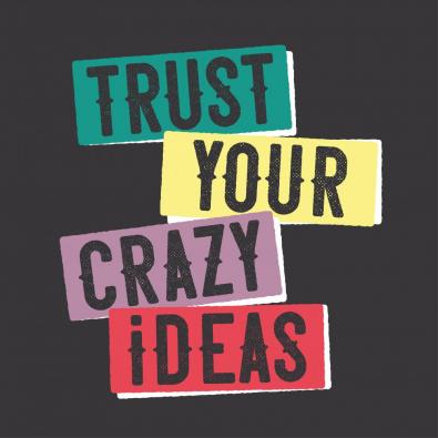 Crazy Ideas Vector Art Design