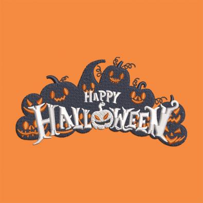 Scary Pumpkin Machine Embroidery Design-Cre8iveSkill