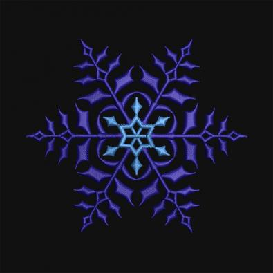 Snowflake Christmas Machine Embroidery Design-Cre8iveSkill