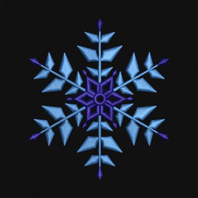 Snowflake Embroidery Design-Cre8iveSkill