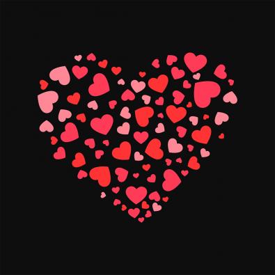 Valentine Heart Vector Art Design | Cre8iveSkill