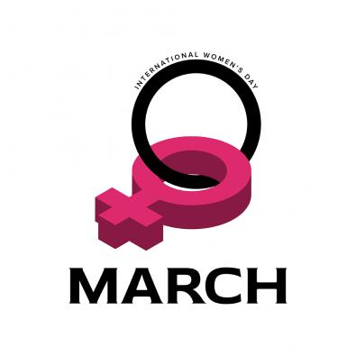 8th March Women Day Vector graphics Design