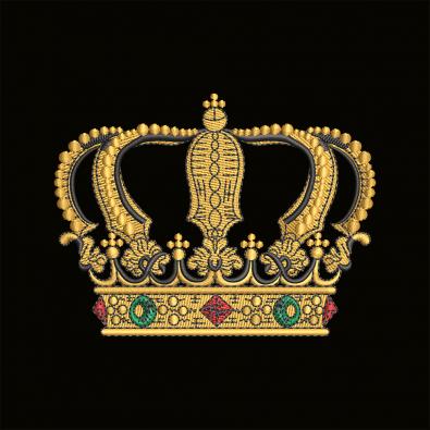 King Crown Machine Embroidery Design | Cre8iveSkill