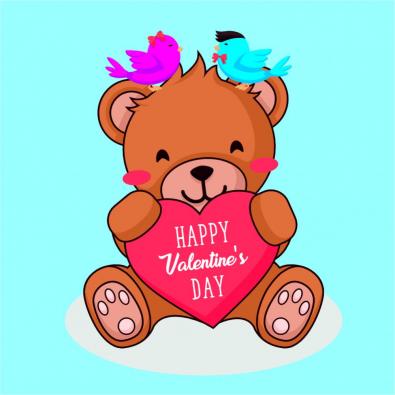 Happy Valentine's Day Vector Art Design | Cre8iveSkill