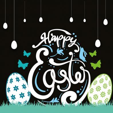 High Quality Happy Easter Day Vector Design | Cre8iveSkill