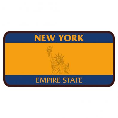 High Quality New York License Plate Vector Graphic Design | Cre8iveSkill