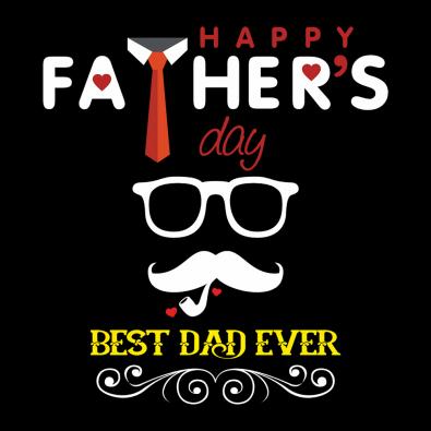 High Quality Best Dad Ever Vector Graphic Design | Cre8iveSkill