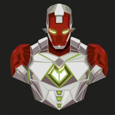 High Quality Iron Man Vector Graphic Design | Cre8iveSkill
