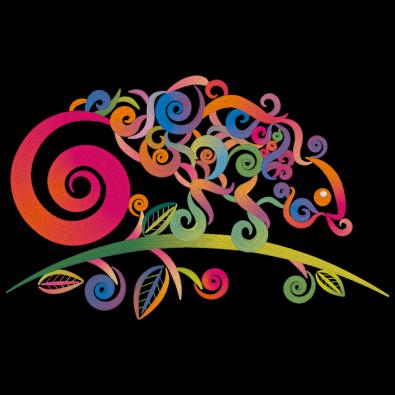 High Quality Colorfull Chameleon Coloreel Design | Cre8iveSkill