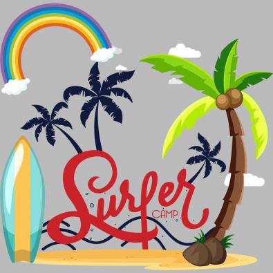 Quality Surfer Camp Vector Art Design  | Cre8iveSkill