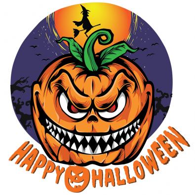 Monster Pumpkin Vector Design  | Cre8iveSkill