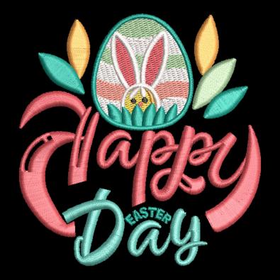Happy Easter Bloom Embroidery Design  by Cre8iveSkill