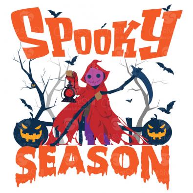 Quality Halloween Spooky Season Vector Design | Cre8iveskill