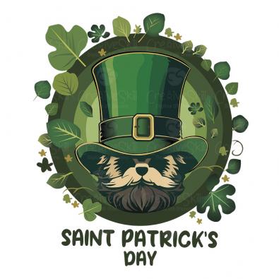 St Patrick Vector Graphic Design | Cre8iveSkill
