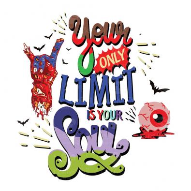 Only Limit Is Your Soul Vector Design Halloween Vector Art Design | Cre8iveSkill