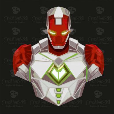 High Quality Iron Man Vector Graphic Design | Cre8iveSkill