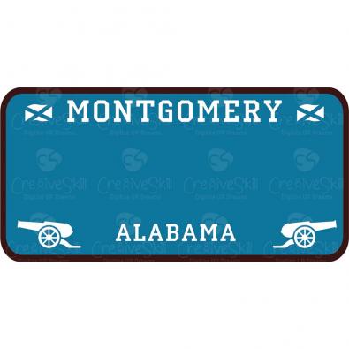 High Quality Alabama License Plate Vector  Graphic Design | Cre8iveSkill