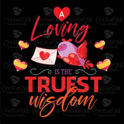 Love Quotes Valentine Day Vector Graphic Design | Cre8iveSkill