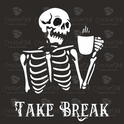 Take Break Vector Art Design | Cre8iveskill