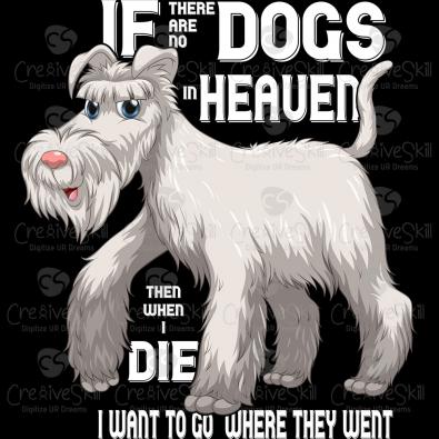 Dogs In Heaven Vector Graphic Design - Cre8iveSkill