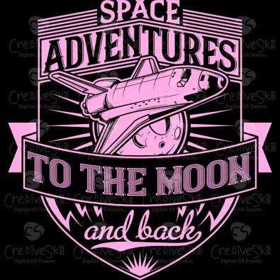 Vector Art Space Adventure