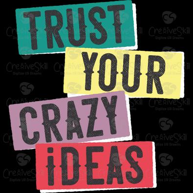 Crazy Ideas Vector Art Design