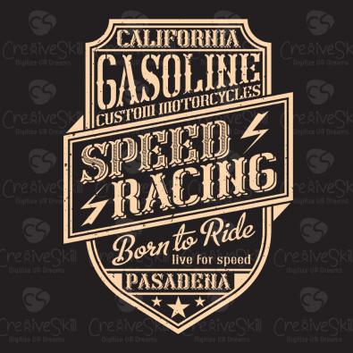 Speed Racing Vector Art Design - cre8iveskill