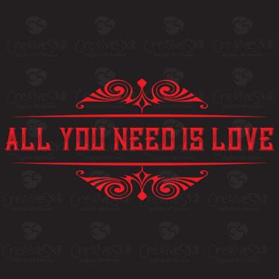 Cre8iveSkill's Valentine's Day Vector Art All You Need Is Love