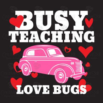 Valentine'd day Vector art Busy Fixing Love Bugs - Cre8iveskill
