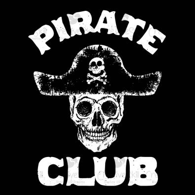 Pirate Club  Vector Art & Graphics  Cre8iveSkill