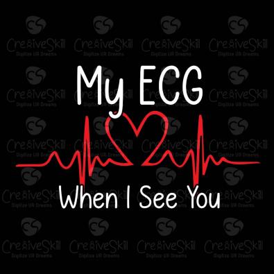ECG Line Vector Art & Graphics | Cre8iveSkill